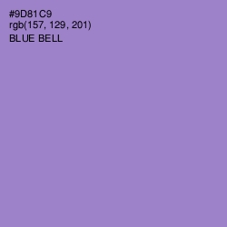 #9D81C9 - Blue Bell Color Image